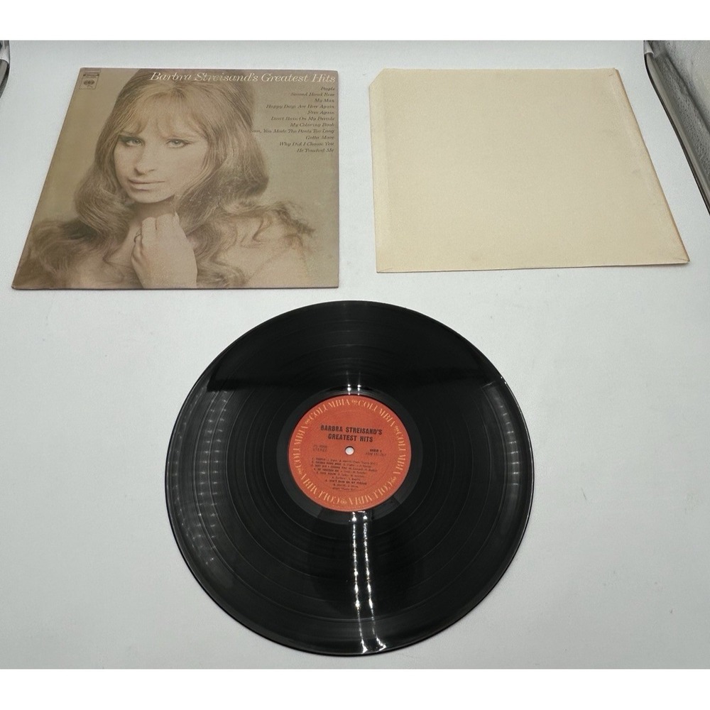 Vintage Barbara Streisand's Greatest Hits Record LP Beautiful Condition